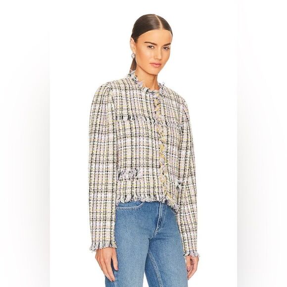 Isabel Marant Nameo Jacket In Lilac And Yellow size 38/ us size 6 - Picture 3 of 16